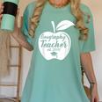 Geography Teacher Est 2018 School Graduation T Shirt Women's Comfort Colors T-Shirt Chalky Mint
