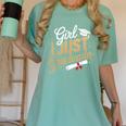 Girl I Just Graduated Spanish Grad Girls Graduation Women's Comfort Colors T-Shirt Chalky Mint