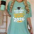 This Girl Got Her Masters Degree Graduation Mastered It 2026 Women's Comfort Colors T-Shirt Chalky Mint