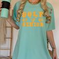 Golf Senior Night Golf Senior 2025 Graduation 14 Women's Comfort Colors T-Shirt Chalky Mint