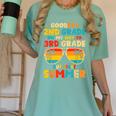 Goodbye 2nd Grade Graduation To 3rd Grade Hello Summer Kids Women's Comfort Colors T-Shirt Chalky Mint
