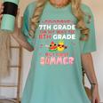 Goodbye 7th Grade Graduation To 8th Grade Hello Summer Women's Comfort Colors T-Shirt Chalky Mint