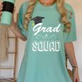 Grad Squad Cute Graduation Women's Comfort Colors T-Shirt Chalky Mint