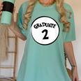 Graduate 2 Graduation Shirt Women's Comfort Colors T-Shirt Chalky Mint