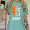 Graduate Senior Class 2020 Graduation Basketball Player Women's Comfort Colors T-Shirt Chalky Mint