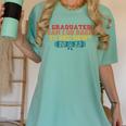 I Graduated Can I Go Back To Bed Now Graduation 2023 Women's Comfort Colors T-Shirt Chalky Mint