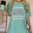 I Graduated Can I Go Back To Bed Now Koala Bear Graduation Women's Comfort Colors T-Shirt Chalky Mint