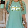 Graduated Graduation Tropical Sunglasses Women's Comfort Colors T-Shirt Chalky Mint
