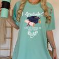I Graduated Life Is Gonna Be Easy Now Right Graduation Women's Comfort Colors T-Shirt Chalky Mint