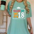 Graduation 2018 Class Of 2018 2K18 Tshirt Women's Comfort Colors T-Shirt Chalky Mint