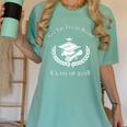 Graduation Her Him 2018 Men Women Girl Boy Kid Women's Comfort Colors T-Shirt Chalky Mint