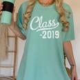 Graduation For Her Him 2019 Class Women's Comfort Colors T-Shirt Chalky Mint