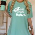 Graduation For Her Him 2019 One Degree Hotter Women's Comfort Colors T-Shirt Chalky Mint