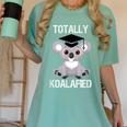 Graduation 2019 Shirts Totally Koalafied Sen19r Shirt Koala Women's Comfort Colors T-Shirt Chalky Mint