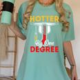 Graduation 2024 Hotter By One Degree Shirt Class Of 24 Women's Comfort Colors T-Shirt Chalky Mint