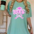 Graduation 2026 Senior 2026 Class Of 2026 Coquette Pink Girl Women's Comfort Colors T-Shirt Chalky Mint