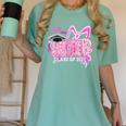 Graduation 2027 Senior 2027 Class Of 2027 Coquette Pink Girl Women's Comfort Colors T-Shirt Chalky Mint
