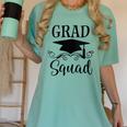 Graduation Grad Squad Women's Comfort Colors T-Shirt Chalky Mint