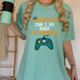 Graduation I Graduated Can I Go Back To Gaming Women's Comfort Colors T-Shirt Chalky Mint
