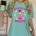 Graduation Kindergarten Last Day Of School Shirt Girls Women's Comfort Colors T-Shirt Chalky Mint