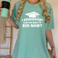 Graduation Motivation Joke University High School Student Women's Comfort Colors T-Shirt Chalky Mint