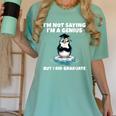Graduation Not Saying I'm A Genius But I Did Graduate Women's Comfort Colors T-Shirt Chalky Mint