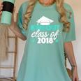 Graduation Shirt We Out Class Of 2018 Graduation Tee Women's Comfort Colors T-Shirt Chalky Mint
