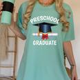 Graduation Shirt Preschool Graduate Tshirt Women's Comfort Colors T-Shirt Chalky Mint