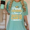 Graduation Shirts For Family Graduation 2018 Grandma Shirt Women's Comfort Colors T-Shirt Chalky Mint