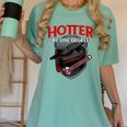 Graduation T Shirt Hotter By One Degree Women's Comfort Colors T-Shirt Chalky Mint