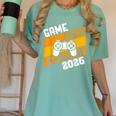 Graduation Video Gamer Game Over Class Of 2026 Senior Women's Comfort Colors T-Shirt Chalky Mint
