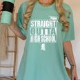 High School Graduation For Him Her 2017 Tshirt Women's Comfort Colors T-Shirt Chalky Mint