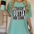High School Graduation 2018 Grad For Him And Her Women's Comfort Colors T-Shirt Chalky Mint