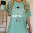 High School Graduation Shirt Video Gamer Graduation Women's Comfort Colors T-Shirt Chalky Mint