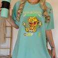 High School Level Complete Gamer Graduation Dinosaur 2021 Women's Comfort Colors T-Shirt Chalky Mint