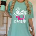 Hotter By One Degree Graduation Women's Comfort Colors T-Shirt Chalky Mint