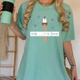 And I'm Done Rocket Graduation Retro Look Women's Comfort Colors T-Shirt Chalky Mint