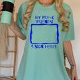 Interactive Preschool Graduation T Shirt Women's Comfort Colors T-Shirt Chalky Mint