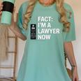 JD ESQ Law Graduate Fact I’m a Lawyer Now Graduation Women's Comfort Colors T-Shirt Chalky Mint
