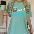 Kids Class Of 2031 Graduation Year T-Shirt Back To School Women's Comfort Colors T-Shirt Chalky Mint
