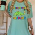 Kids Kindergarten Graduate Dinosaur Kindergarten Graduation Women's Comfort Colors T-Shirt Chalky Mint