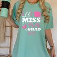 Kids Little Miss Pre-K Grad Preschool Prek Graduation 2025 Women's Comfort Colors T-Shirt Chalky Mint