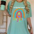 Kids I Officially Graduated Kindergarten Graduation Class Of 2022 Women's Comfort Colors T-Shirt Chalky Mint