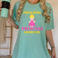 Kids Princess Graduate Prek Preschool Graduation Tshirt For Girls Women's Comfort Colors T-Shirt Chalky Mint