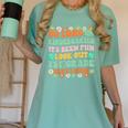 Kids So Long Kindergarten 1st Grade Here I Come Graduation Groovy Women's Comfort Colors T-Shirt Chalky Mint