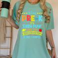 Kids So Long PRE-K It's Been Fun Graduation Women's Comfort Colors T-Shirt Chalky Mint