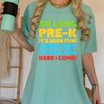 Kids So Long PRE-K It's Been Fun Shirt Boy Girl Graduation Women's Comfort Colors T-Shirt Chalky Mint