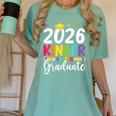 Kindergarten Graduate 2026 Preschool Graduation Kid Boy Girl Women's Comfort Colors T-Shirt Chalky Mint