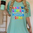 Kindergarten Graduate Kindergarten Class Of 2026 Graduation Women's Comfort Colors T-Shirt Chalky Mint