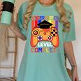Kindergarten Graduation Level Complete Gamer Graduation Kids Women's Comfort Colors T-Shirt Chalky Mint